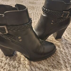 American Eagle Outfitters Black Heeled Boots